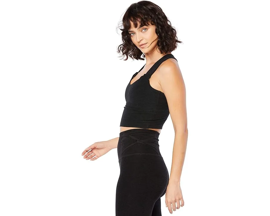 Кроп-топ Beyond Yoga Spacedye Twist Through с узлом на спине