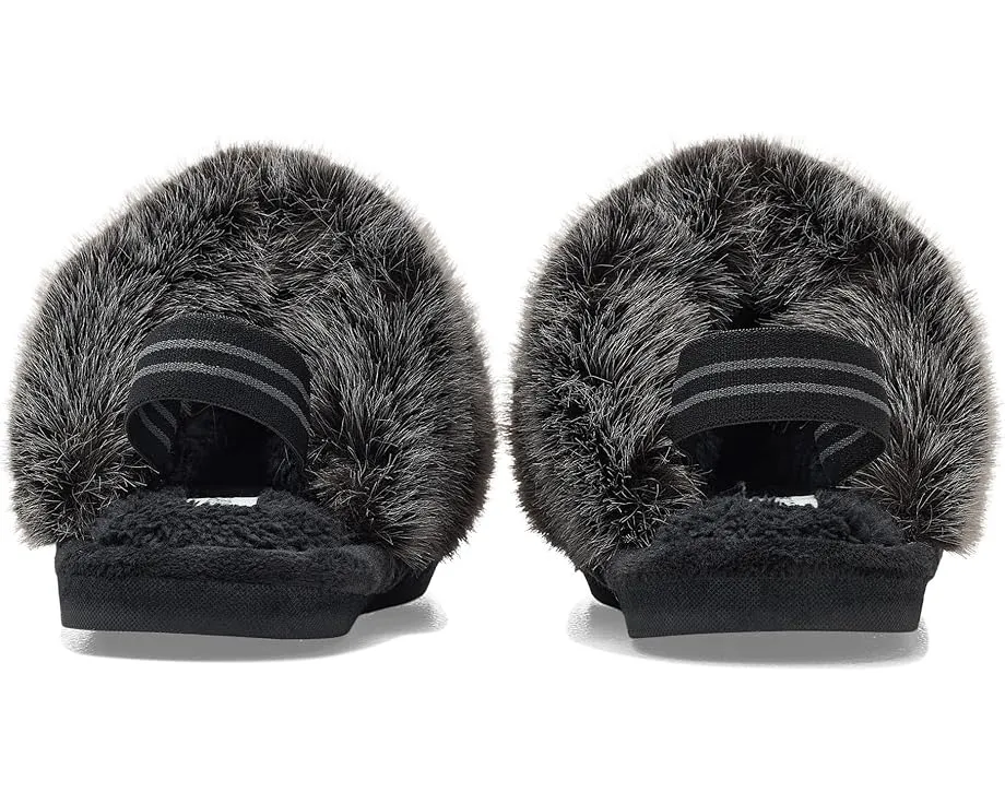 Детские тапочки Steve Madden Kids Poof из искусственного меха