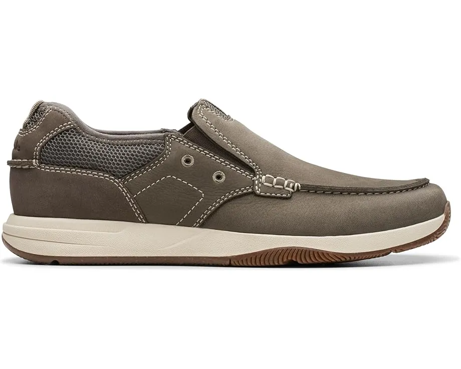 Clarks Sailview Step ботинки из нубука с противоскользящей подошвой