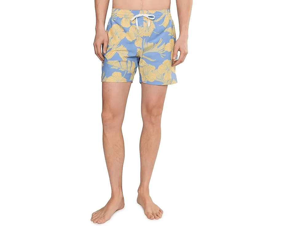 Плавки Chubbies The Gold Coasts 14 см с быстросохнущей тканью и карманом на молнии