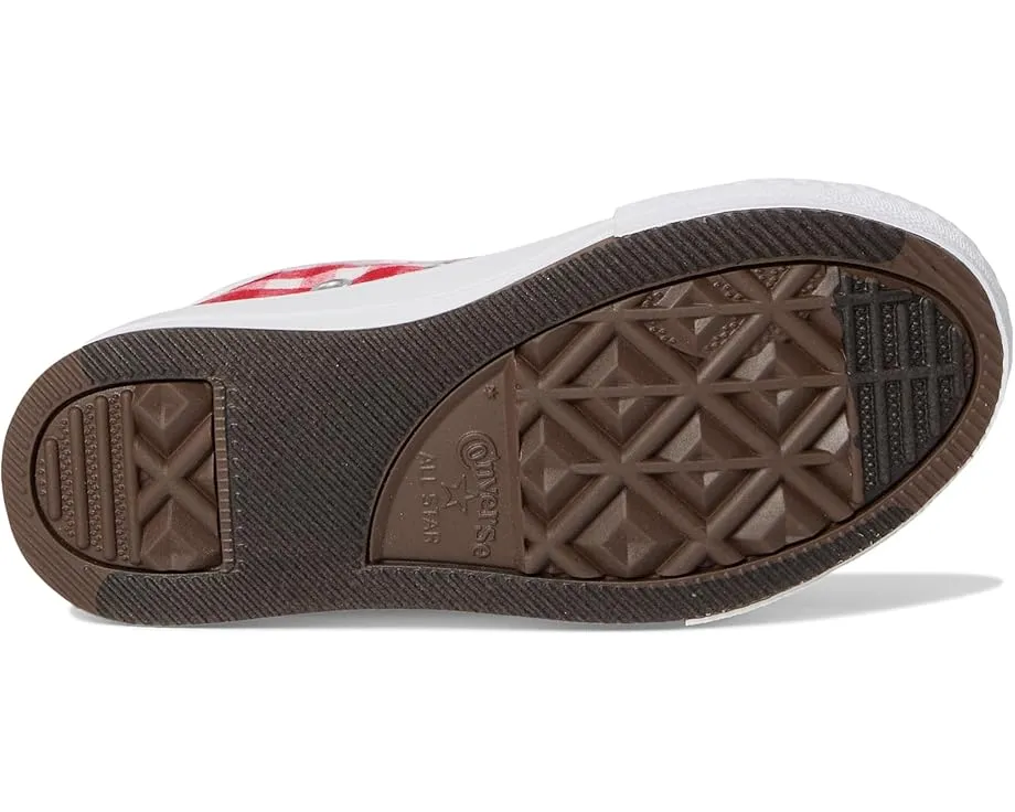 Кеды Converse Chuck Taylor All Star Eva Lift Checkered на платформе с клетчатым принтом