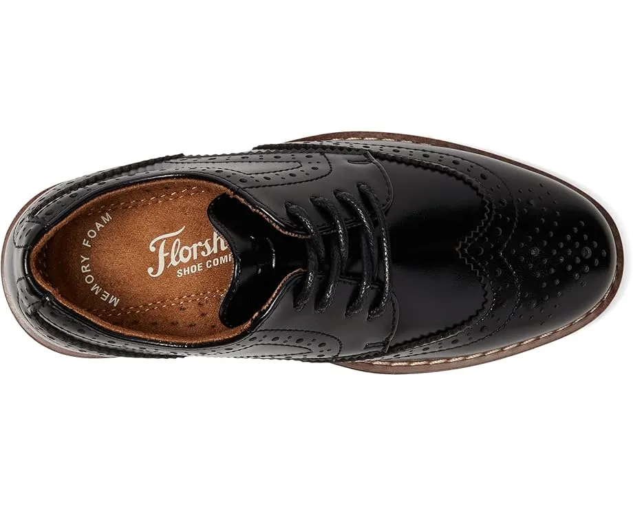 Детские оксфорды Florsheim Rucci Jr. с крылом и стелькой из пены с эффектом памяти