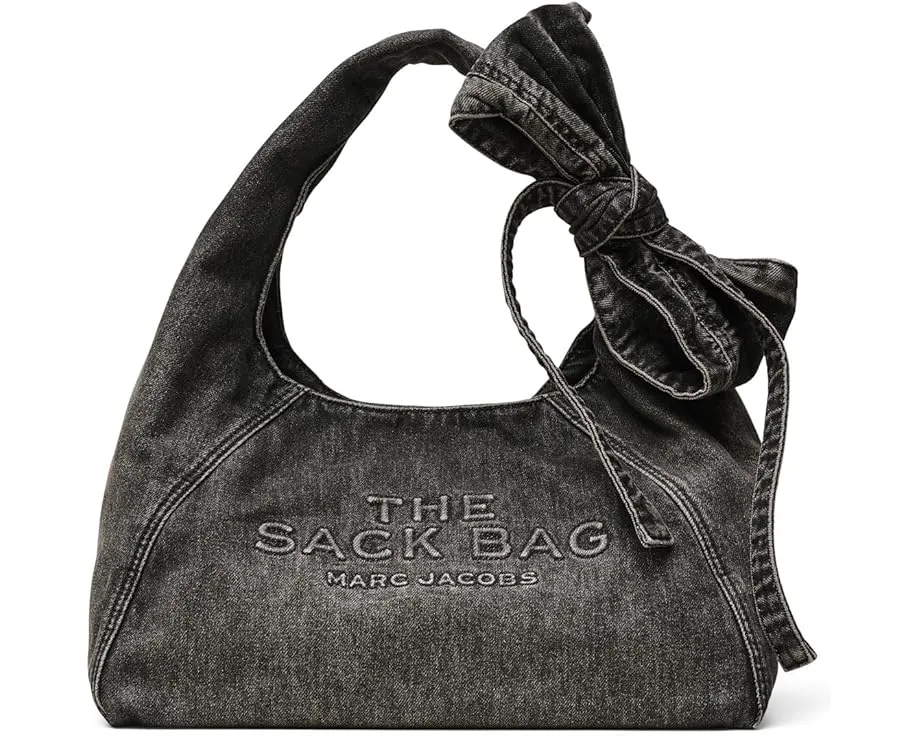 Marc Jacobs джимсовый мешок The Bow Denim с бантом на ремне