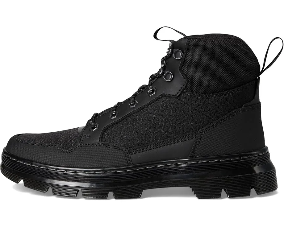 Кроссовки Dr. Martens Rakim Mk.02 высокие с верхом из премиальной кожи и переработанного холста