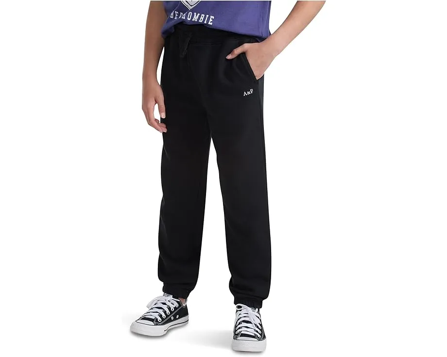 Брюки abercrombie kids Essential Fleece Jogger из переработанного флиса с эластичным поясом