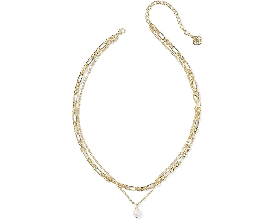 Kendra Scott Ожерелье Ashton Multi Strand с многослойными цепочками