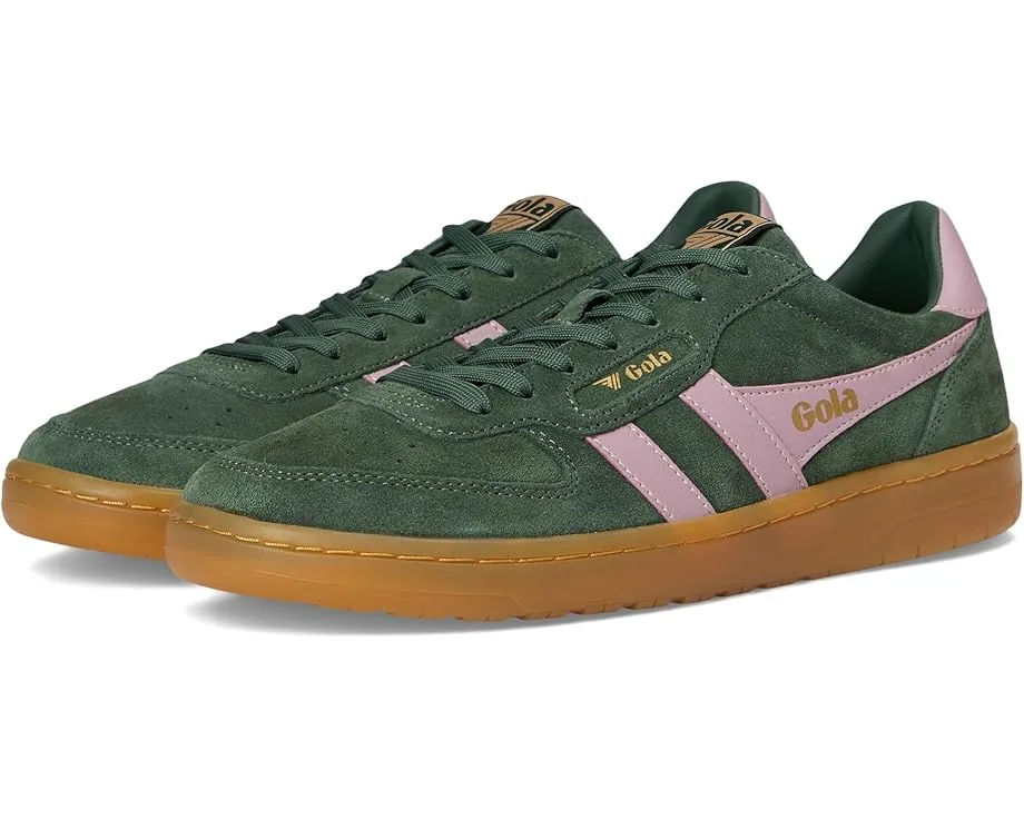 Замшевые кроссовки Gola Hawk Suede '86 с кожаными полосами