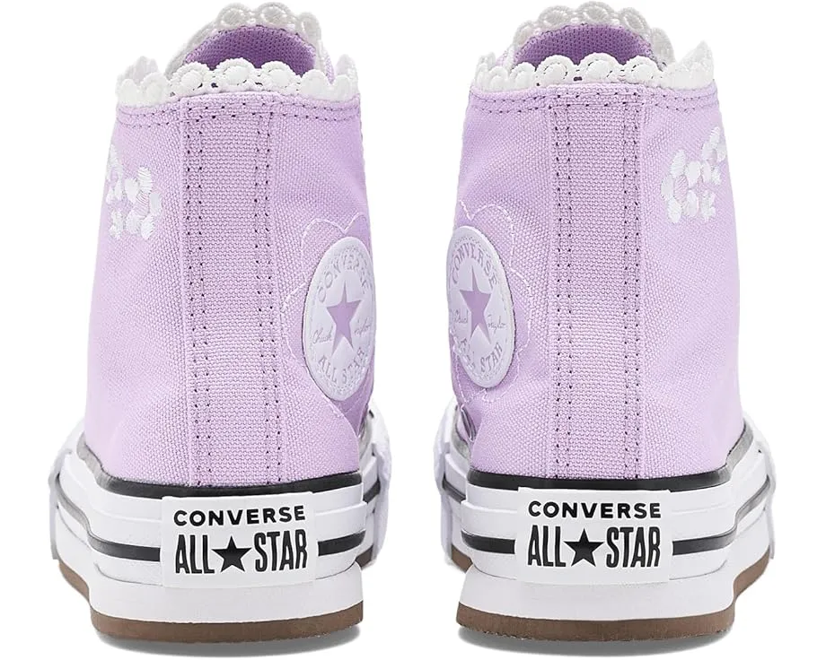 Кроссовки Converse Chuck Taylor All Star Eva Lift Platform Bubble Flowers с цветочным принтом и платформой
