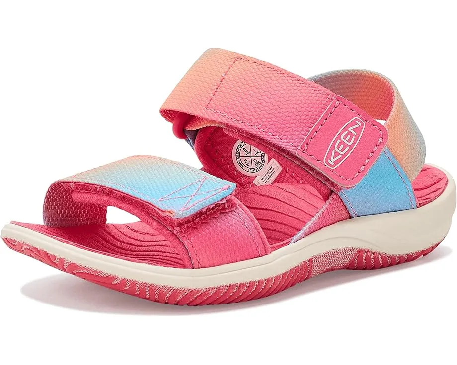 Детские сандалии KEEN Elle Backstrap с застежкой на липучке из переработанного полиэстера