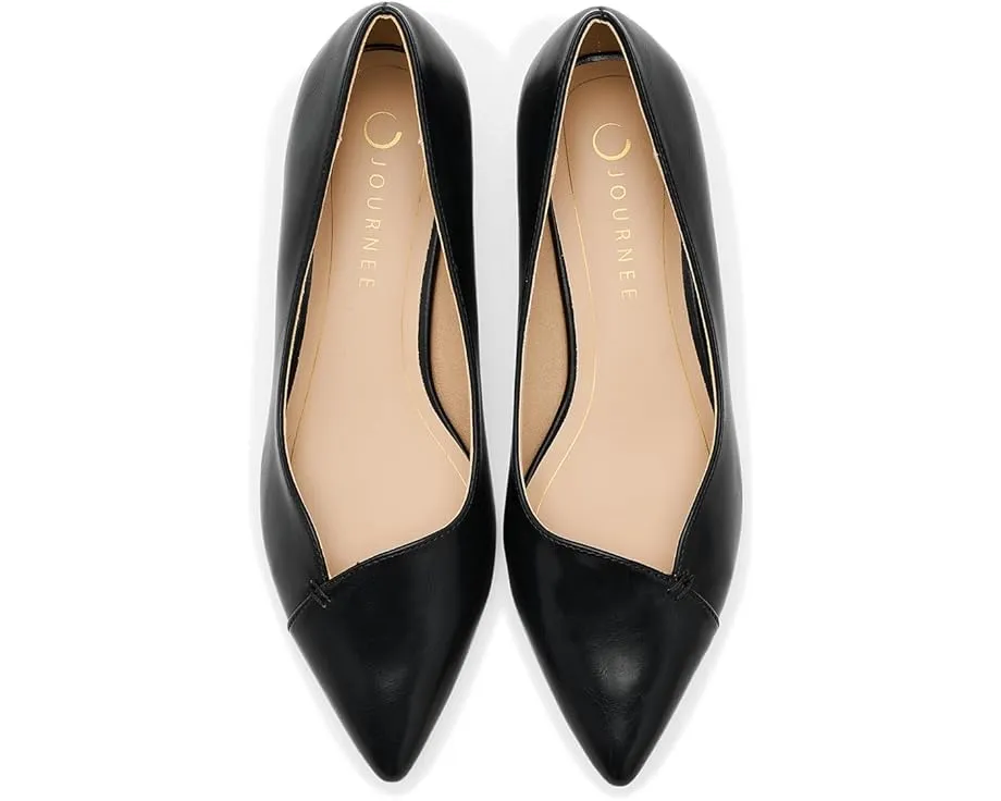 Туфли Carmin на квадратном каблуке с заостренным носком