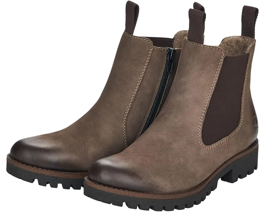 Ботинки Rieker Payton 78 с амортизирующей подошвой и молнией сбоку