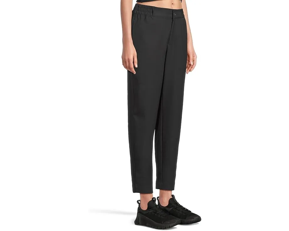 Beyond Yoga Брюки Status Tapered зауженные с поясом на пуговице