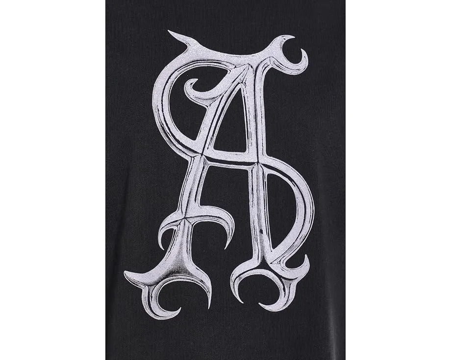 Футболка AllSaints Reflex Amelie Tee с крупным принтом