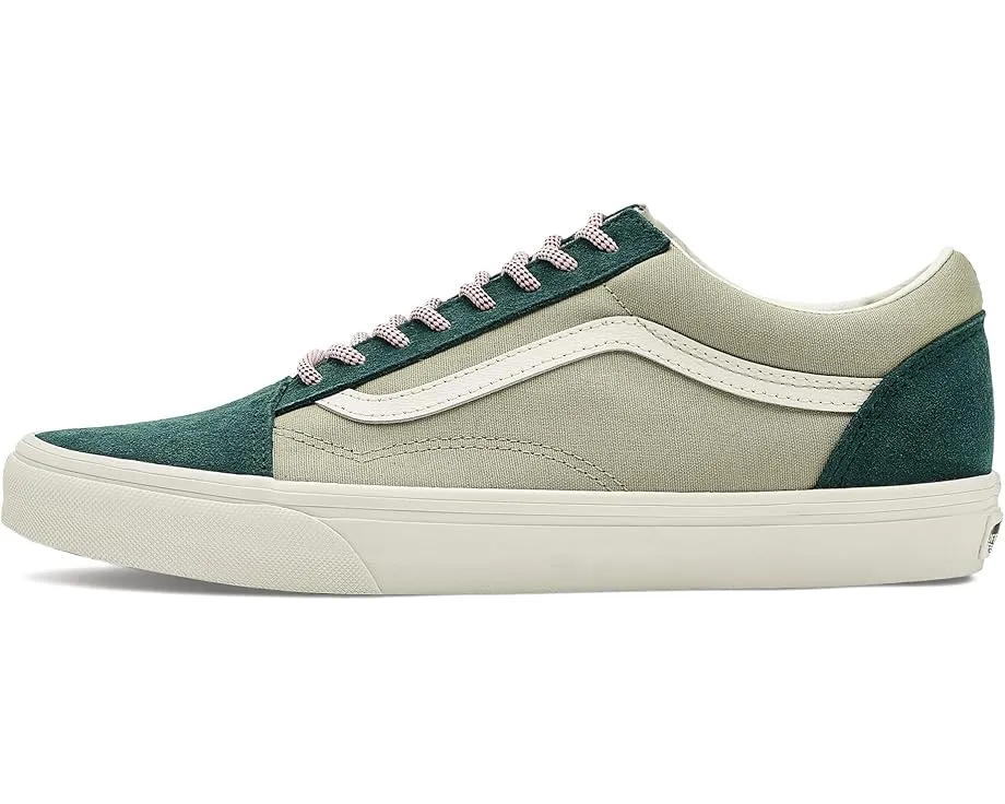 Кроссовки Vans FU Old Skool из кожи и текстиля с круглым носком