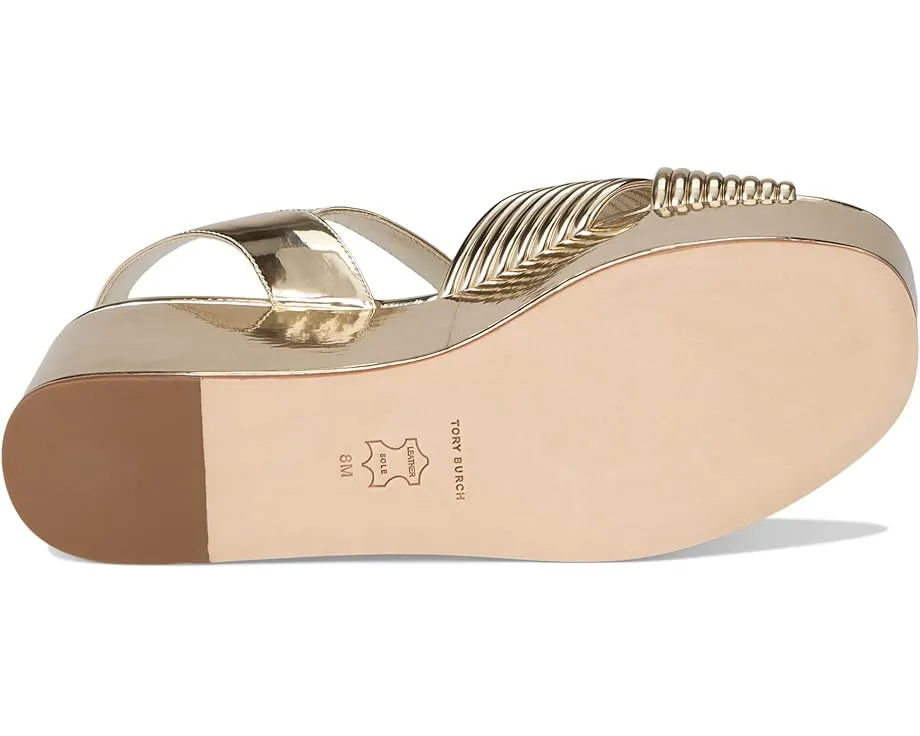 Босоножки Bombe Cross Strap Platform Sandal 50 мм от Tory Burch