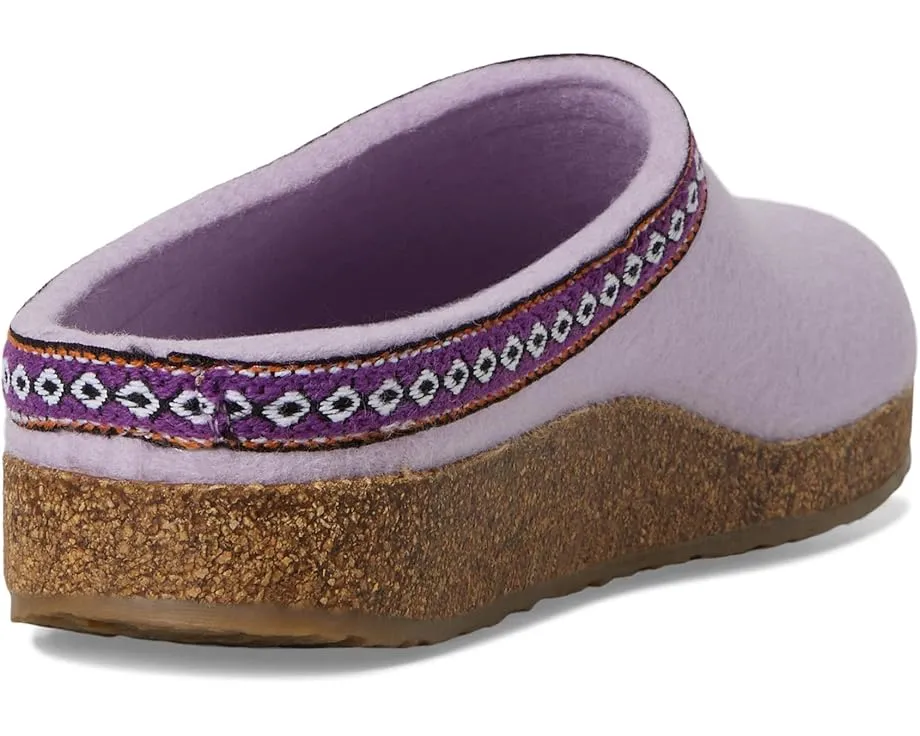 Клоги Gz Classic из шерстяного войлока с пробковой стелькой и анатомической поддержкой Haflinger