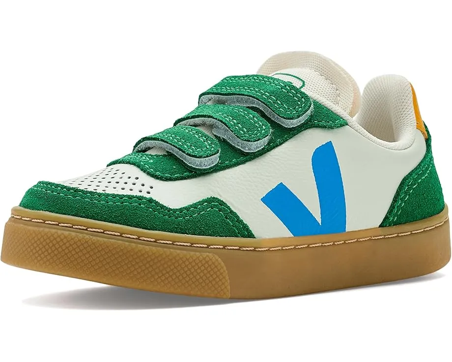 Детские кроссовки VEJA Kids Small V-90 из органической кожи на липучках