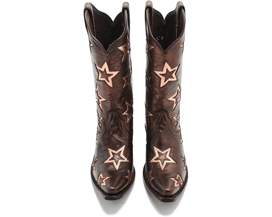 Ковбойские сапоги Ariat Hazen Star с заостренным носком и звездным принтом
