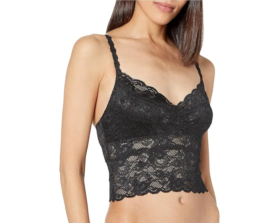 Кроп-топ Cosabella Never Say Never из хлопка и кружева