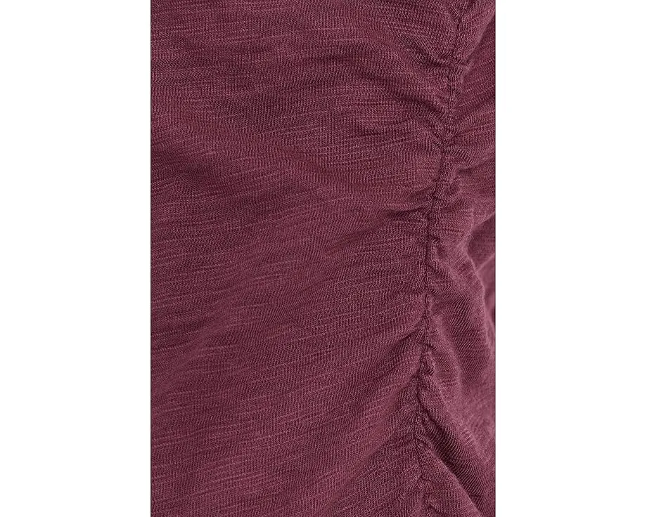 Платье ниже колена с рукавом три четверти и сборками Mod-o-doc