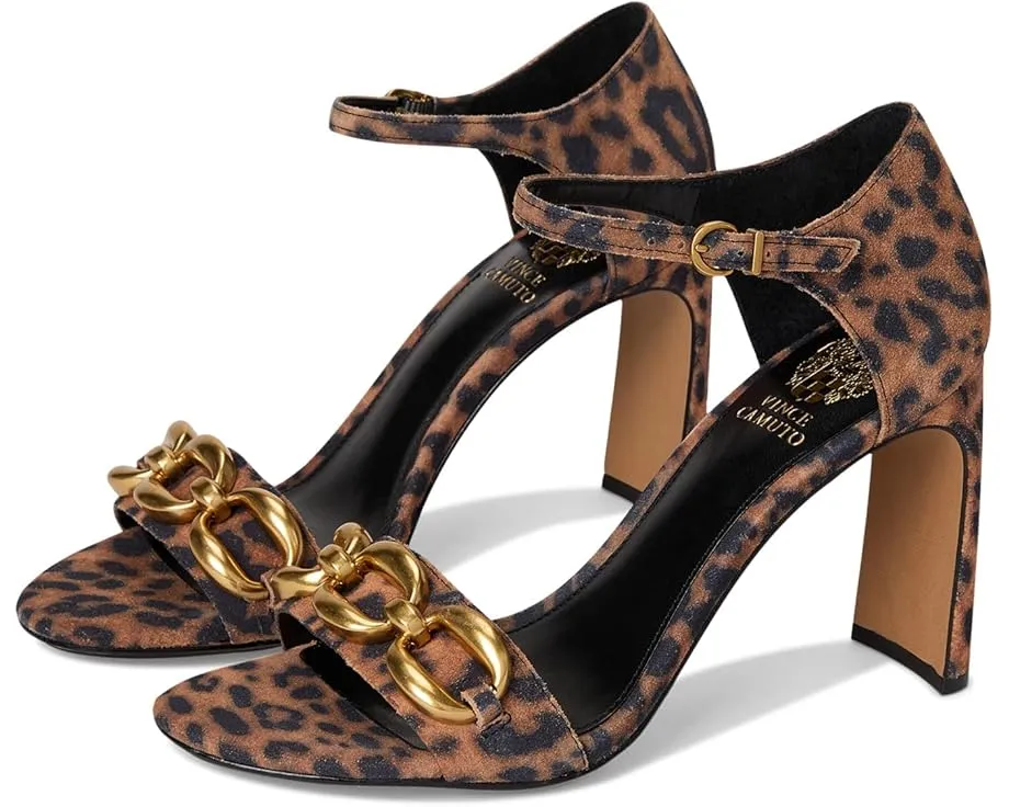 Сандалии Vince Camuto Aurelia на высоком каблуке с цепью на щиколотке