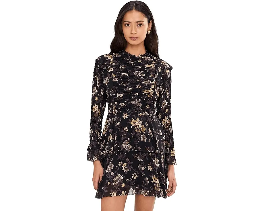 Платье AllSaints Portia с цветочным принтом из переработанного полиэстера