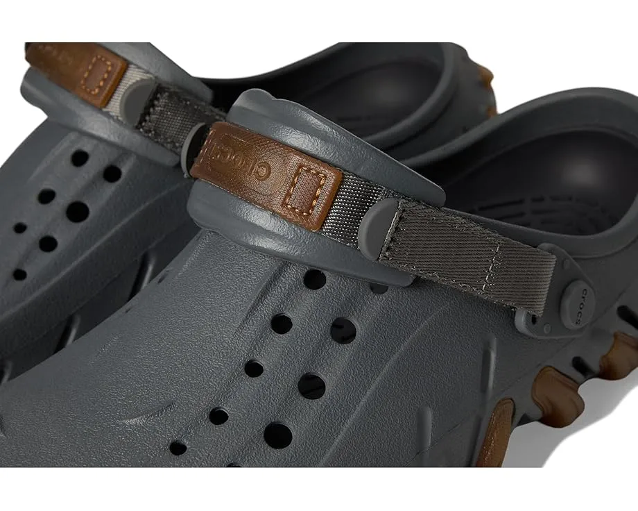 Клоги Crocs Echo Gum Ro с регулируемым задним ремешком и резиновой подошвой