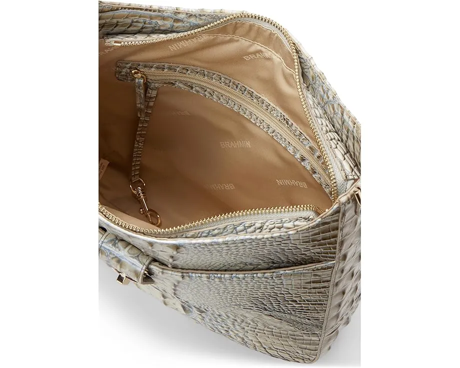 Брамин Кроссбоди Leia с ремешком-сеткой и замком на клапане