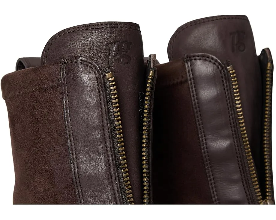 Ботинки Paul Green Sheridan Lug на молнии с велюровой манжетой и контрастной прострочкой