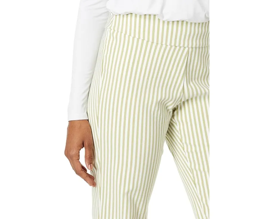 Широкие брюки Krazy Larry из стрейч-льна с манжетой на щиколотке