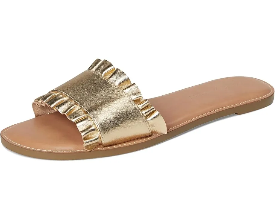 Сланцы Jack Rogers Rozette с рюшами и квадратным носком