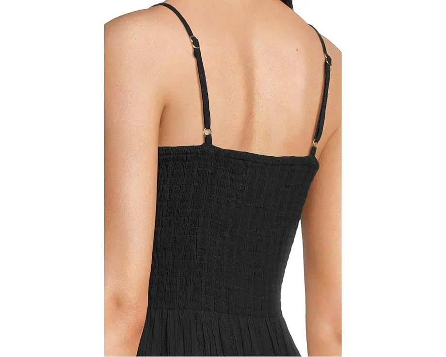 Платье макси L*Space Mallorca с завышенной талией и бретелями