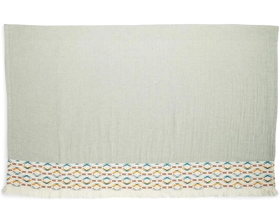 Плед Fringed Cotton из органического хлопка с бахромой от Pendleton