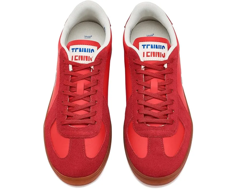 Кроссовки Lacoste Baseshot Pro из кожи и замши с полупрозрачной подошвой