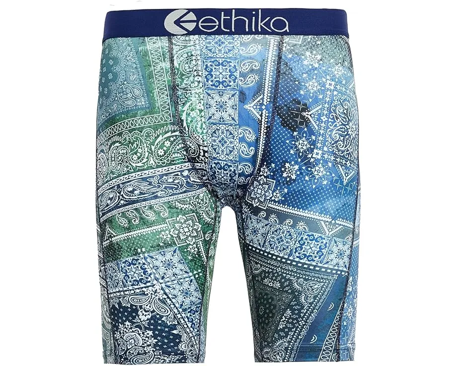 Трусы Indigo Bloom Kapital от ethika с принтом в стиле индиго
