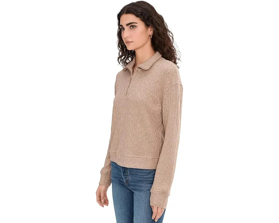 Свитер Splendid Sweatersoft с молнией на четверть