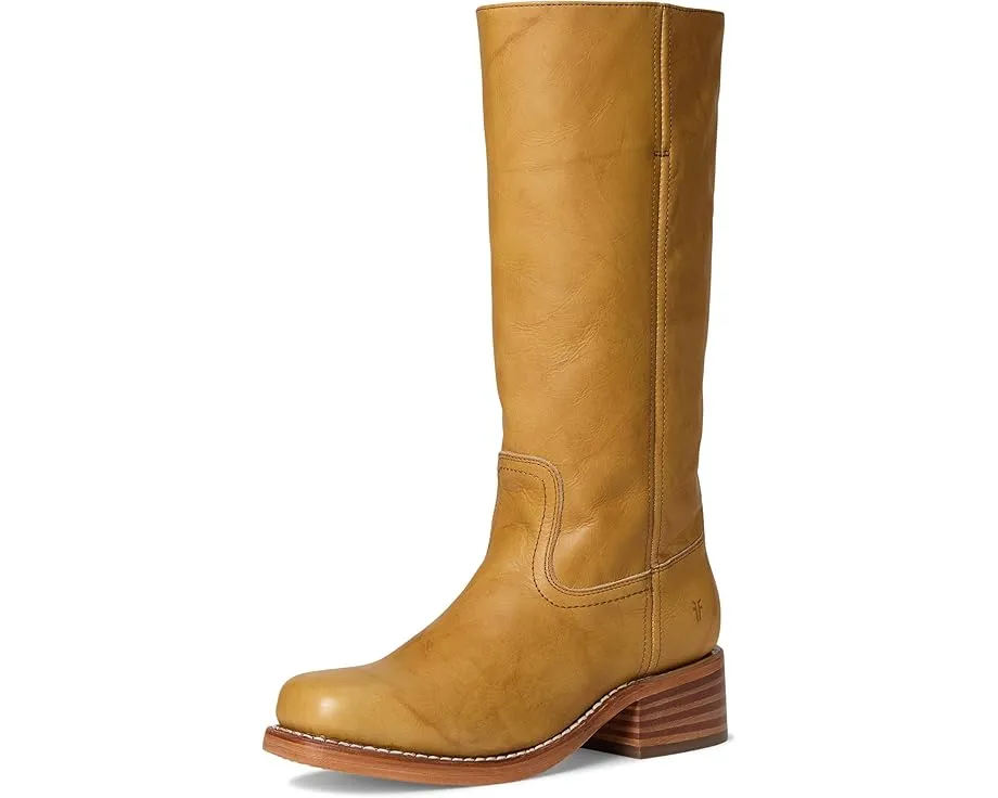 Сапоги Frye Campus 14L из крафтовой кожи с кожаной подошвой и каблуком