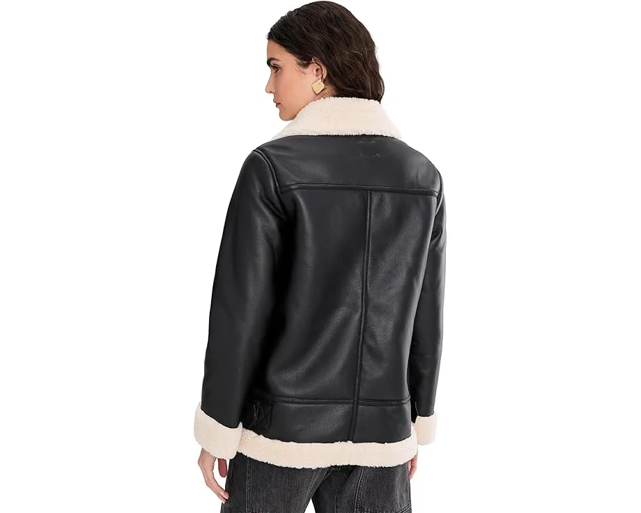 Куртка Vince Camuto с воротником и застежкой-молнией спереди