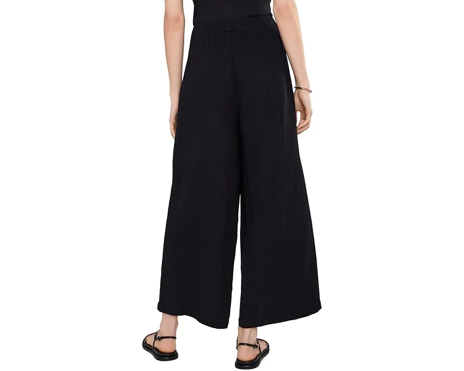 Брюки Organic Cotton Lofty Gauze Ankle Pants Eileen Fisher с завышенной талией