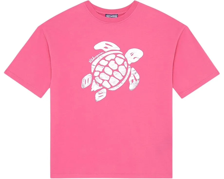 Оверсайз футболка Gaspard от Vilebrequin Kids из органического хлопка