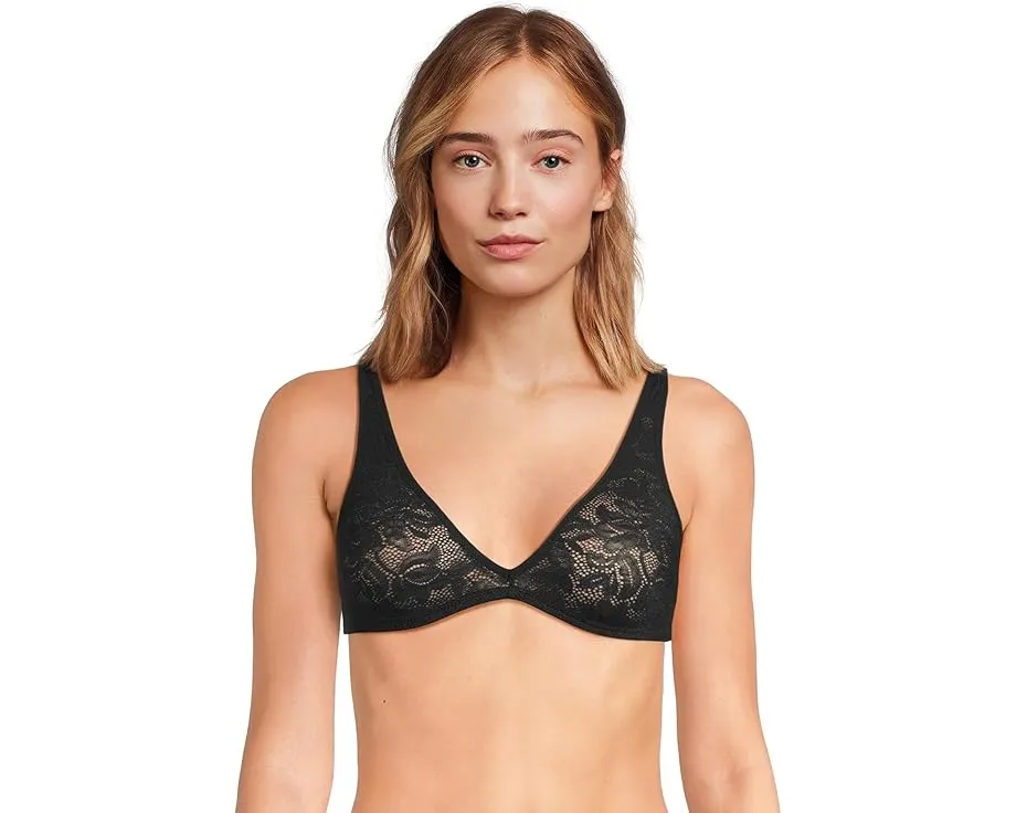 Бралетт Eberjey Soft Stretch с глубоким вырезом из переработанного кружева