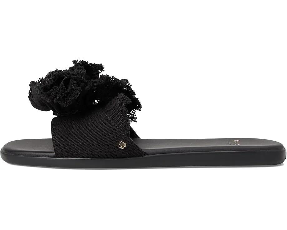 Сандалии на плоской подошве Kate Spade New York Flourish с декором в виде розы