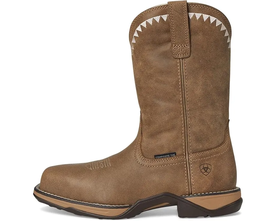 Рабочие ковбойские сапоги Ariat Anthem Deco с композитным защитным носком и стелькой 4LR