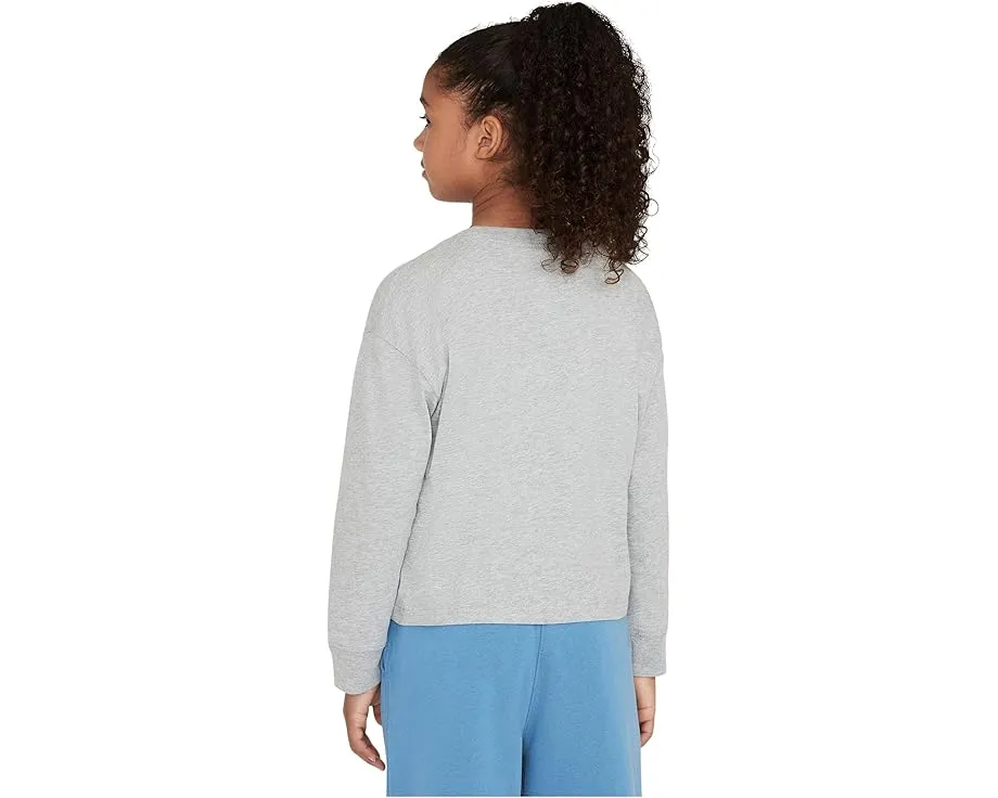 Детская футболка Nike Kids Essential с длинным рукавом и вышитым логотипом