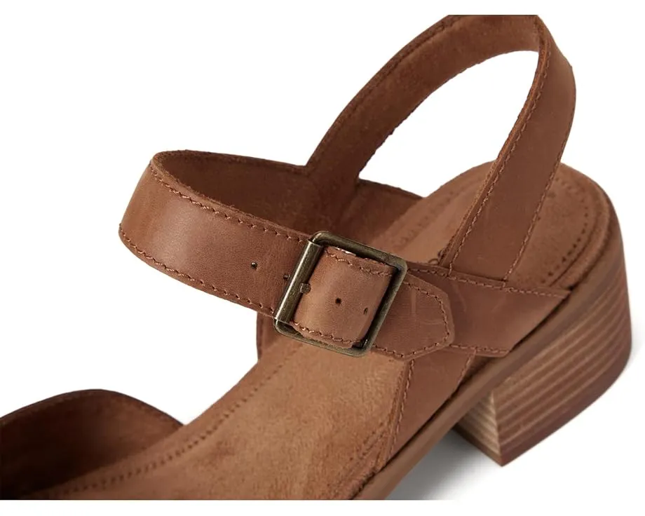 TOMS Туфли Jaclyn на устойчивом каблуке с ремешком и пряжкой