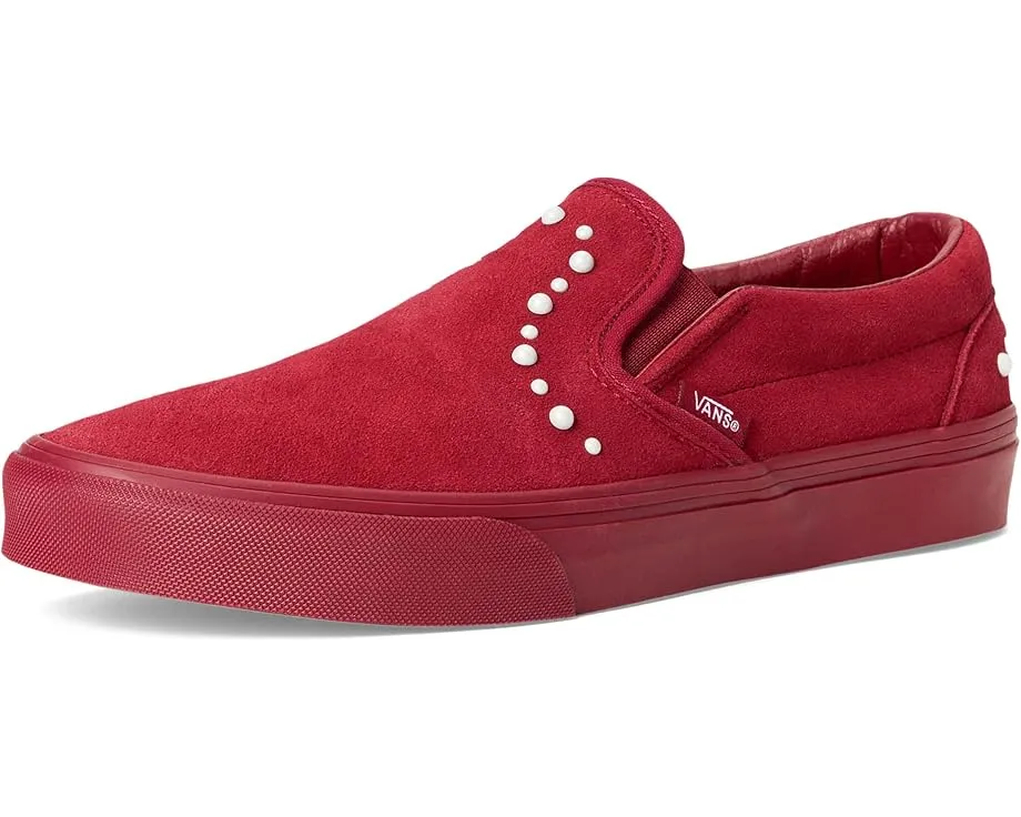 Классические слипоны Vans с вафельной подошвой и кантом
