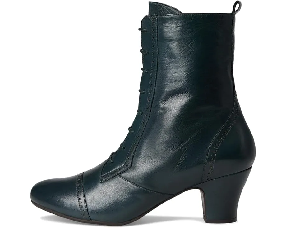 Ботильоны на каблуке Miz Mooz Flicka с круглым носком и шнуровкой