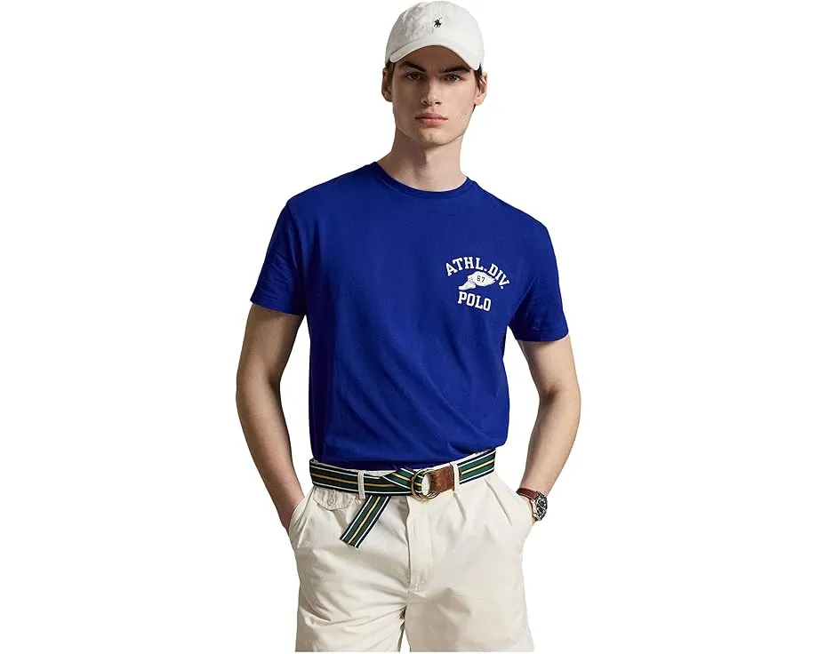 Футболка Polo Ralph Lauren с логотипом классического кроя из мягкого джерси