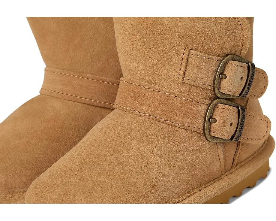 Bearpaw Kids сапоги Katya с декоративной пряжкой и шерстяной подкладкой