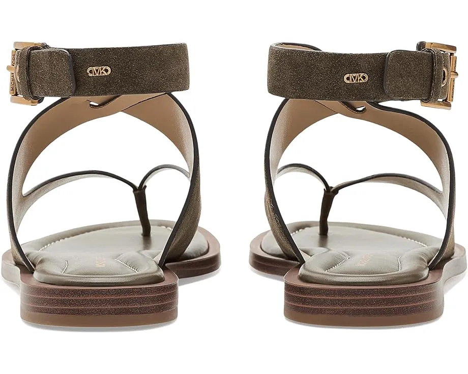 MICHAEL Michael Kors сандалии Irene Flat Thong с ремешком и плетеным верхом